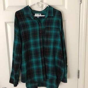 Flannel Button Up
